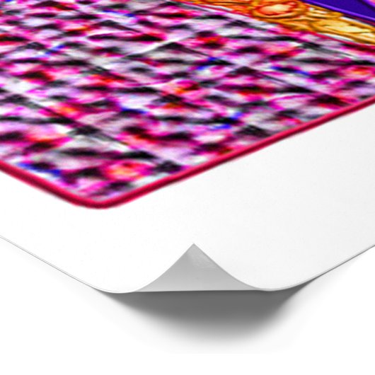 Poster cône de crème glacée unique 1 (Coin)