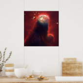 Poster Cone Nebula NGC 2264 Prise par le télescope Hubble (Cuisine)