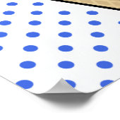 Poster Cône Royal Blue Ice Cream (Coin)