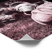 Poster cônes de crème glacée d'été en fibre de verre (Coin)