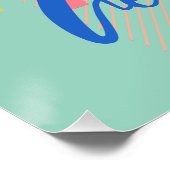 Poster Cônes de glace italiens rétro (Coin)