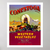 Poster Conestoga Western Vegetables (Devant)