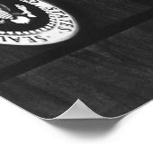 Poster Conférence de John Kennedy 35e président des États (Coin)