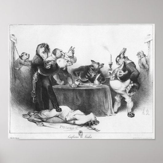 Poster Conférence de Londres, 1832 (Devant)