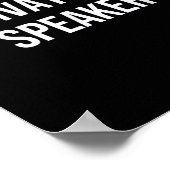 Poster Conférencier motivant (Coin)