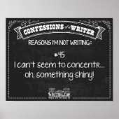 Poster Confessions d'un écrivain : Raison #45 (Devant)