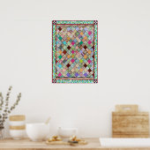 Poster "Confetti Quilt" (Cuisine)
