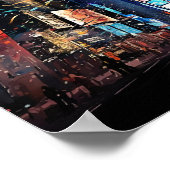 Poster Confetti tombe à la veille du Nouvel An à New York (Coin)