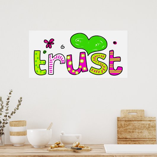 Poster Confiance (Cuisine)