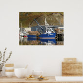 Poster Confiance, Bateau de crabe en hollandais Harbour,  (Cuisine)