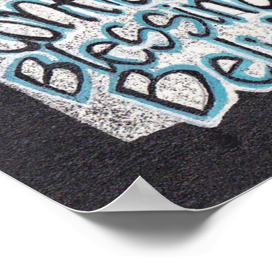 Poster Confiance, Bénédictions De Rêves ! (Coin)