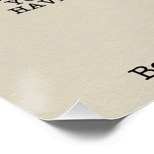 Poster Confiance dans la foi (Coin)