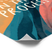 Poster Confiance dans l'affiche du processus (Coin)