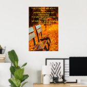 Poster Confiance dans le Seigneur (Bureau à domicile)