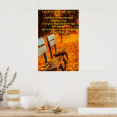 Poster Confiance dans le Seigneur (Cuisine)