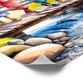 Poster Confiance Dans Le Seigneur Christian Nursery Wall (Coin)