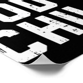 Poster Confiance Dieu Chill Funny Jésus Foi Religieux Chr (Coin)