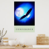 Poster Confiance motivationnelle de l'aigle (Cuisine)
