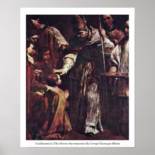 Poster Confirmation (The Seven Sacraments) (Devant)