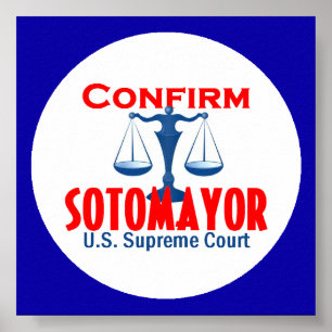 Poster Confirmer l'affiche Sotomayor