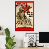 Poster Confiscation d'armes à feu - 2ème amendement (Bureau à domicile)