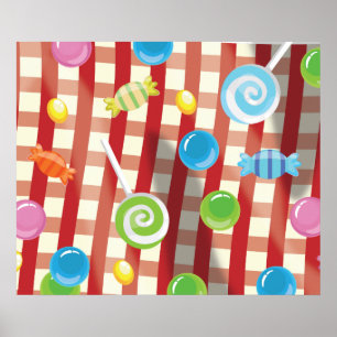 Poster Confiseries & Sucreries