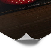 Poster Confiture de fraises maison (Coin)