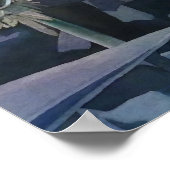 Poster Confleur de papillon à queue jaune Art 18x24 (Coin)