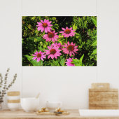 Poster Confleurs violets, Bute Park, Cardiff, Pays de Gal (Cuisine)