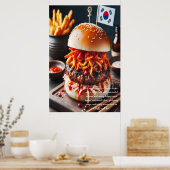 Poster Confort coréen : Bulgogi Indulgence 24x36 (Cuisine)