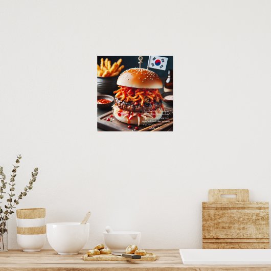 Poster Confort coréen : l'indulgence des Bulgogi (Cuisine)