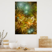 Poster Confortable Disquiétude (Cuisine)