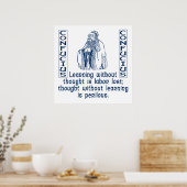 Poster Confucius (Cuisine)