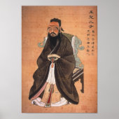Poster Confucius (Devant)