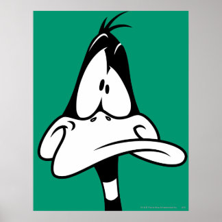 Poster Confused DAFFY DUCK™ Face