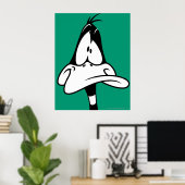 Poster Confused DAFFY DUCK™ Face (Bureau à domicile)