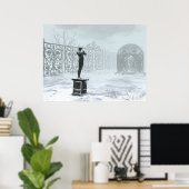 Poster Congelé (Bureau à domicile)