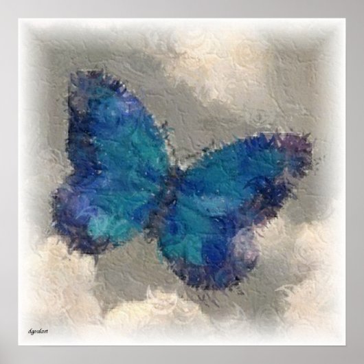 Poster Congelé en vol (Devant)