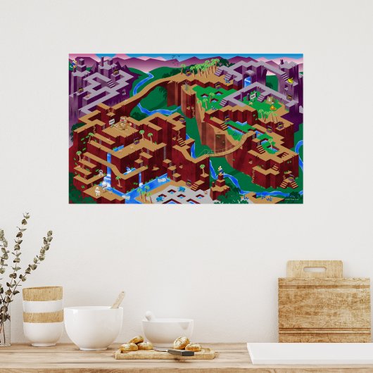 Poster Congo Maze (Cuisine)