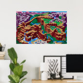 Poster Congo Maze (Bureau à domicile)