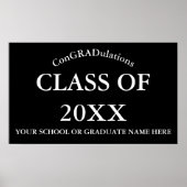 Poster ConGRADulations (Devant)