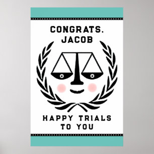 Poster Congrats de la faculté de droit