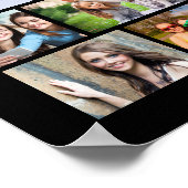 Poster Congrats Modernes Diplômé 59 Photo Collage Personn (Coin)