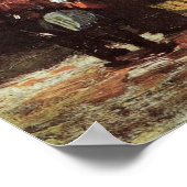 Poster Congrégation à Church, Nuenen par Vincent van Gogh (Coin)