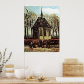 Poster Congrégation quitter l'église réformée à Nuenen (Cuisine)