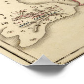 Poster Conjecturale de l'Atlantique (Coin)