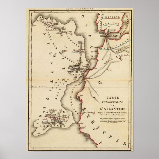Poster Conjecturale de l'Atlantique (Devant)