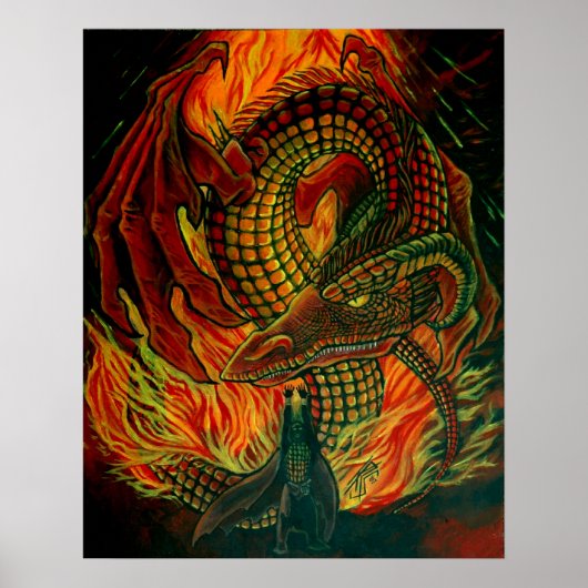 Poster Conjurer le dragon (Devant)