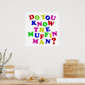 Poster Connais-tu le Muffin Man ? (Cuisine)