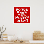 Poster Connais-tu le Muffin Man ? (Cuisine)